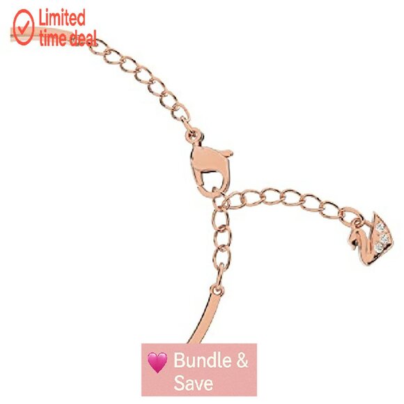 Evil Eye Bangle Bracelet with Crystals, Mixed Metal Finish, Medium Size - Picture 4 of 6